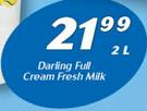 Darling Full Cream Fresh Milk-2Ltr
