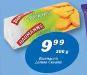 Baumann’s Lemon Creams-200g