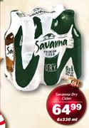 Savanna Dry Cider-6X330ml