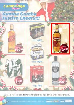 Cambridge Liquor Mitchells Plain : October Mid Month (9 Oct - 22 Oct 2018), page 1