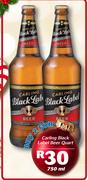 Carling Black Label Beer Quart-2X750ml