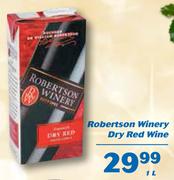 Robertson Winery Dry Red Wine-1Ltr