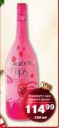 Strawberry Lips Cream Liqueur-750ml