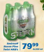 Smirnoff Storm Pine Twist NRB's-6X300ml