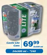 Castle Lite Cans-6X500ml