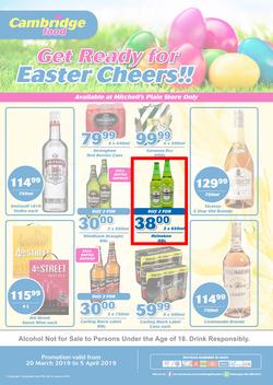 Cambridge Liquor Mitchells Plain : March Month End (20 Mar - 5 Apr 2019), page 1