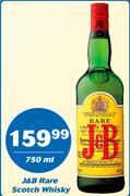 J&B Rare Scotch Whisky-750ml