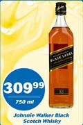 Johhnie Walker Black Scotch Whisky-750ml