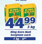 King Korn Malt Sorghum Each-3 Kg 