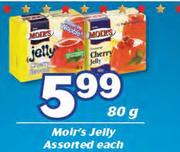 Molr's Jelly Assorted Each-80 g Each 