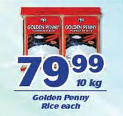 Golden Penny Rice Each-10 Kg