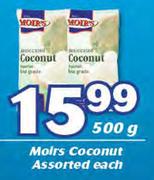 Moirs Coconut Assorted-500g Each