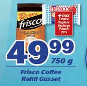 Frisco Coffee Refill Gusset-750g