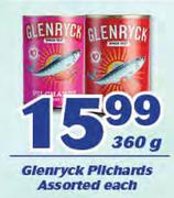 Glenryck Pilchards Assorted-360g Each 