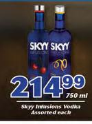 Skyy Infusions Vodka Assorted-750ml Each