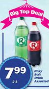 Roxy Soft Drink Assorted-2Ltr