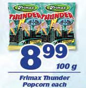 Frimax Thunder Popcorn-100g Each