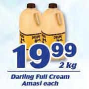 Darling Full Cream Amasi-2Kg Each