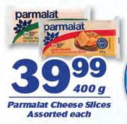 Parmalat Cheese Slices Assorted-400g Each