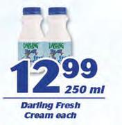 Darling Fresh Cream-250ml Each
