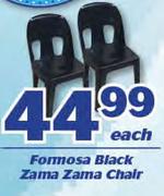 Black Zama Zama Chair-Each