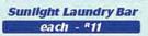 Sunlight Laundry Bar-500g Each