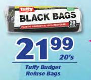 Tuffy Budget Refuse Bags-20's