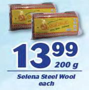 Selena Steel Wool-200g Each