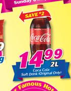 Coca Cola Soft Drink (Original Only)-2L