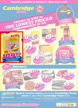 Cambridge Food Mitchells Plain : April Month End (24 April - 6 May 2018, page 1