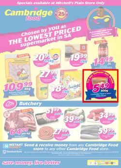 Cambridge Food Mitchells Plain : April Month End (24 April - 6 May 2018, page 1