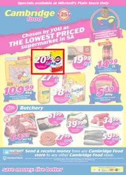 Cambridge Food Mitchells Plain : April Month End (24 April - 6 May 2018, page 1