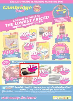 Cambridge Food Mitchells Plain : April Month End (24 April - 6 May 2018, page 1