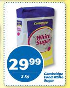 Cambridge Food White Sugar-2kg