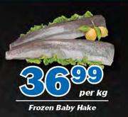 Frozen Baby Hake-Per kg