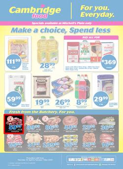 Cambridge Food Mitchells Plain : April Month End (25 Apr - 7 May 2019), page 1