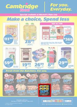 Cambridge Food Mitchells Plain : April Month End (25 Apr - 7 May 2019), page 1
