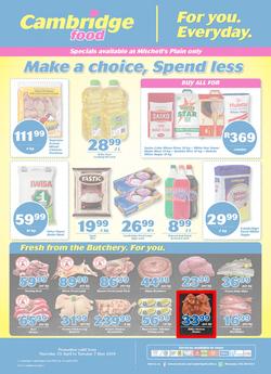Cambridge Food Mitchells Plain : April Month End (25 Apr - 7 May 2019), page 1