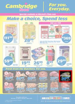 Cambridge Food Mitchells Plain : April Month End (25 Apr - 7 May 2019), page 1