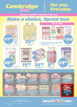 Cambridge Food Mitchells Plain : April Month End (25 Apr - 7 May 2019), page 1