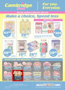 Cambridge Food Mitchells Plain : April Month End (25 Apr - 7 May 2019), page 1