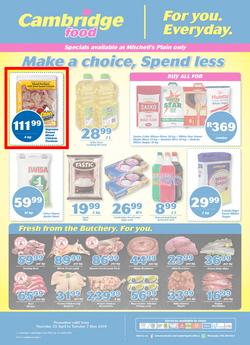 Cambridge Food Mitchells Plain : April Month End (25 Apr - 7 May 2019), page 1