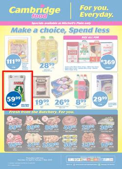 Cambridge Food Mitchells Plain : April Month End (25 Apr - 7 May 2019), page 1