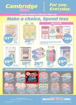 Cambridge Food Mitchells Plain : April Month End (25 Apr - 7 May 2019), page 1