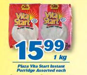 Plaza Vita Start Instant Porridge-1kg Each