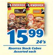 Knorrox Stock Cubes-24's Each
