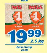 Iwisa Samp-2.5kg Each