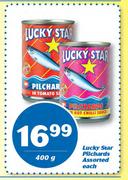 Lucky Star Pilchards-400g Each