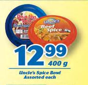 Uncle's Spice Bowl-400g Each