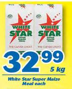 White Star Super Maize Meal-5kg Each